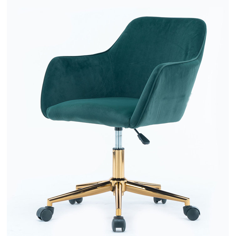 Dark teal office online chair